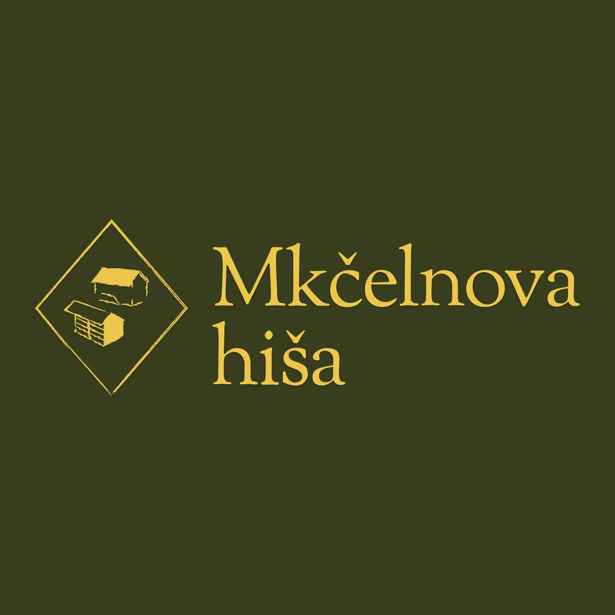 Mkčelnova hiša logotip